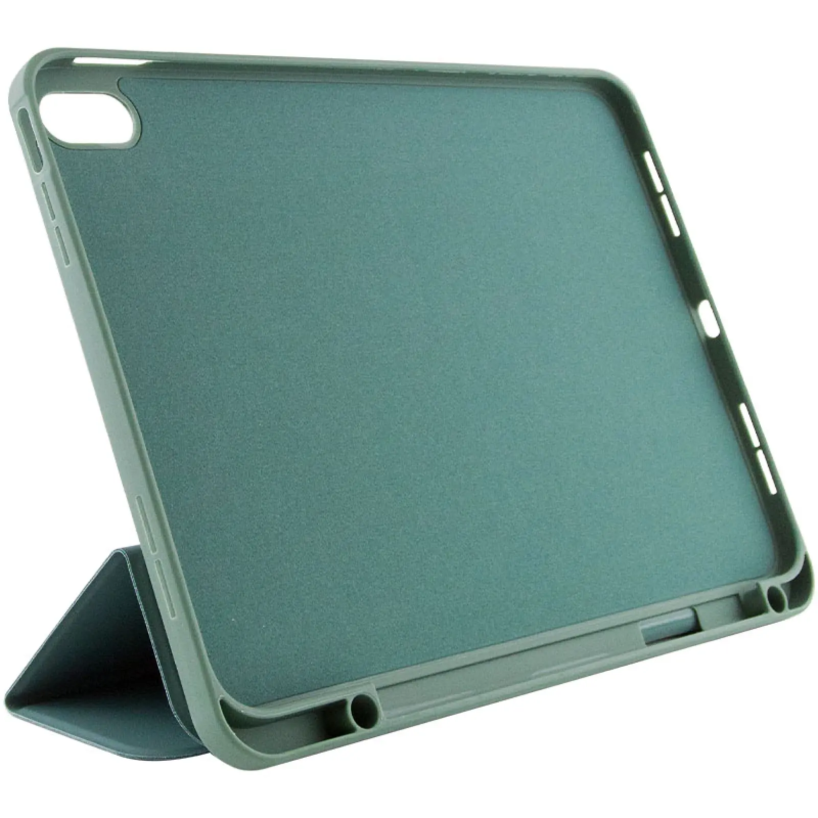 Уцінка Чохол Smart Case Open buttons для Apple iPad 10.9" (2022-24) / 11" (A16) 2025, Пошкоджена упаковка / Green 3, Штучна шкіра, купити оптом з доставкою