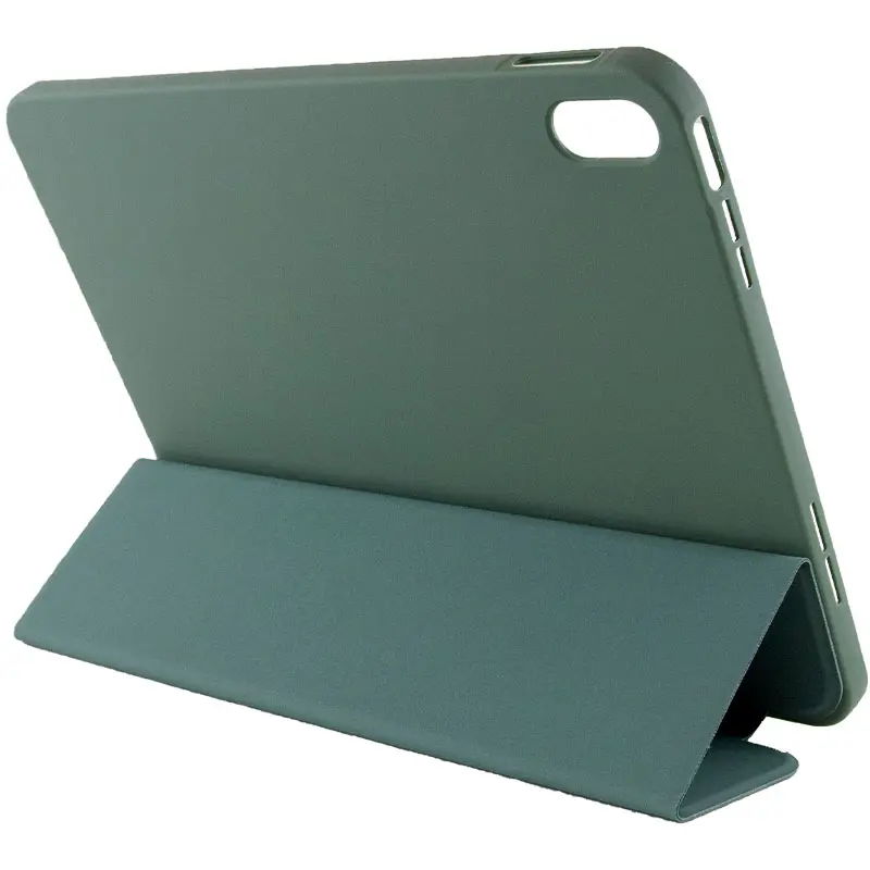 Уцінка Чохол Smart Case Open buttons для Apple iPad 10.9" (2022-24) / 11" (A16) 2025, Пошкоджена упаковка / Green 4, Штучна шкіра, купити оптом з доставкою
