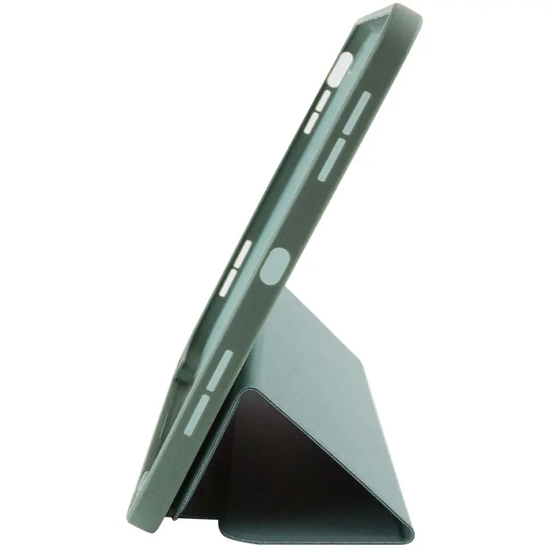 Уцінка Чохол Smart Case Open buttons для Apple iPad 10.9" (2022-24) / 11" (A16) 2025, Пошкоджена упаковка / Green 5, Штучна шкіра, купити оптом з доставкою