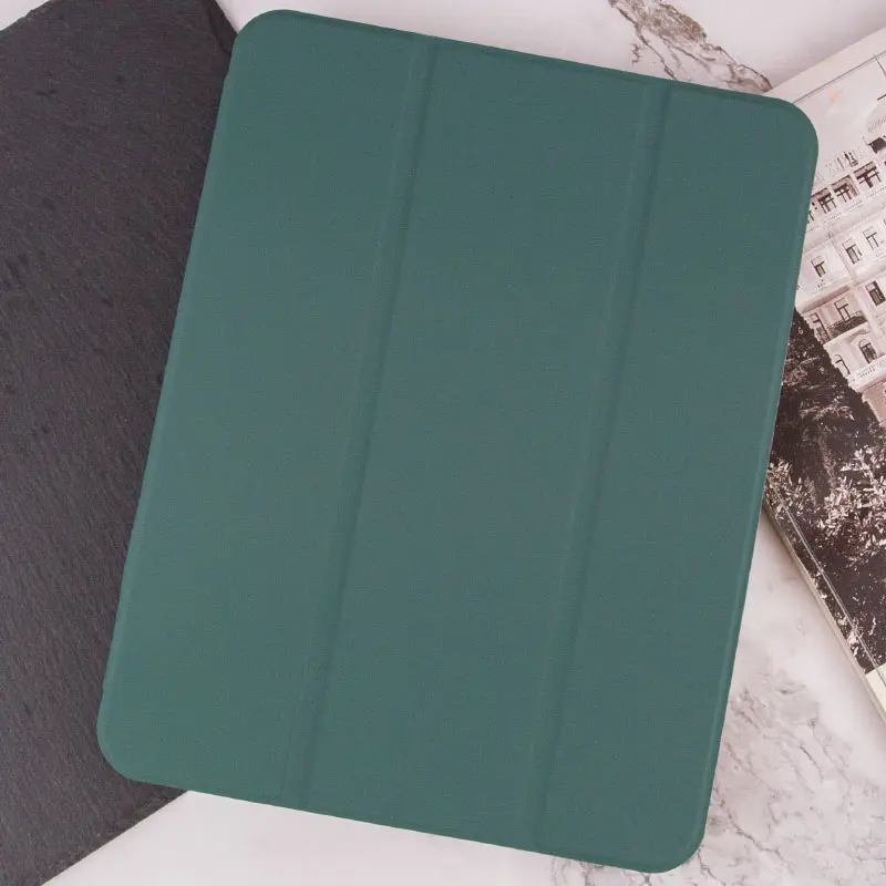 Уцінка Чохол Smart Case Open buttons для Apple iPad 10.9" (2022-24) / 11" (A16) 2025, Пошкоджена упаковка / Green 6, Штучна шкіра, купити оптом з доставкою