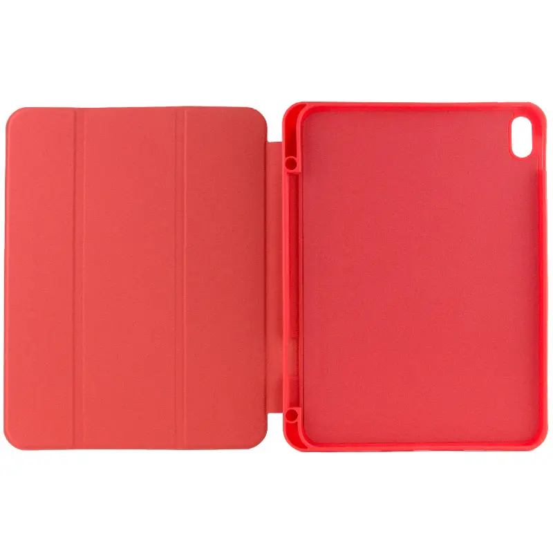 Уцінка Чохол Smart Case Open buttons для Apple iPad 10.9" (2022-24) / 11" (A16) 2025, Пошкоджена упаковка / Red 2, Штучна шкіра, купити оптом з доставкою