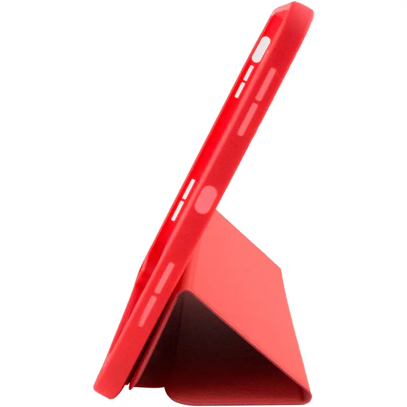 Уцінка Чохол Smart Case Open buttons для Apple iPad 10.9" (2022-24) / 11" (A16) 2025, Пошкоджена упаковка / Red 5, Штучна шкіра, купити оптом з доставкою