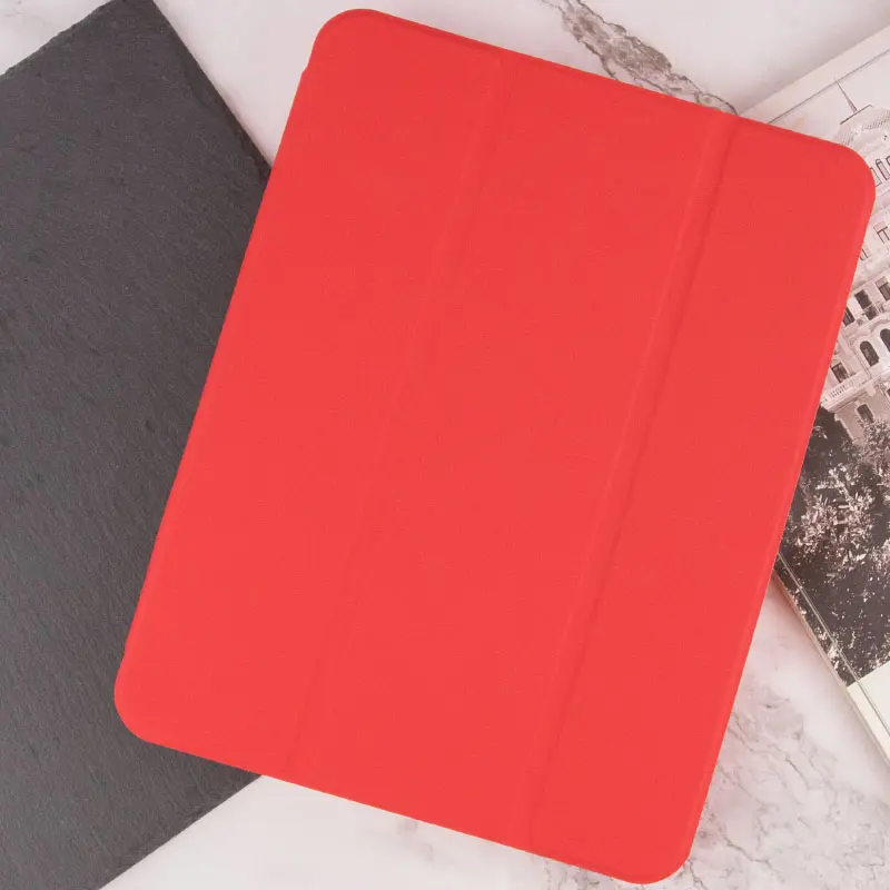 Уцінка Чохол Smart Case Open buttons для Apple iPad 10.9" (2022-24) / 11" (A16) 2025, Пошкоджена упаковка / Red 6, Штучна шкіра, купити оптом з доставкою
