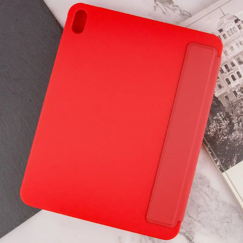 Уцінка Чохол Smart Case Open buttons для Apple iPad 10.9" (2022-24) / 11" (A16) 2025, Пошкоджена упаковка / Red 7, Штучна шкіра, купити оптом з доставкою