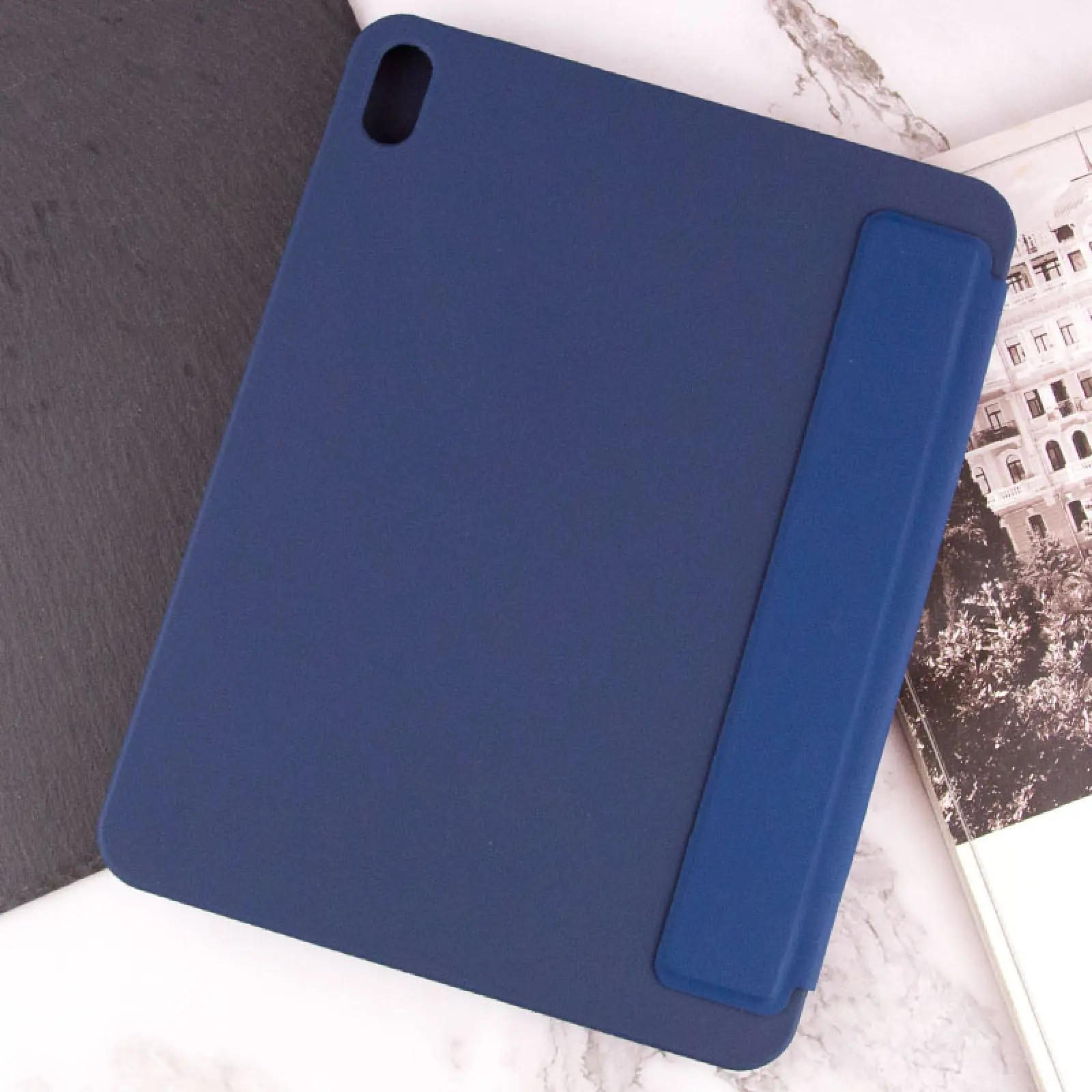 Уцінка Чохол Smart Case Open buttons для Apple iPad 10.9" (2022-24) / 11" (A16) 2025, Пошкоджена упаковка / Blue 7, Штучна шкіра, купити оптом з доставкою