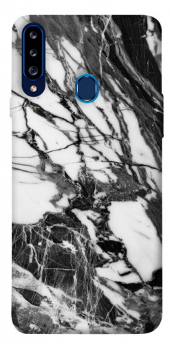 Чохол itsPrint Calacatta black marble для Samsung Galaxy A20s