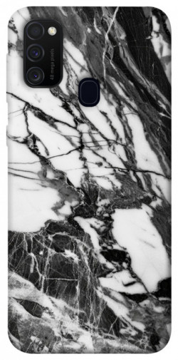 Чохол itsPrint Calacatta black marble для Samsung Galaxy M30s / M21