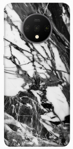 Чехол itsPrint Calacatta black marble для OnePlus 7T