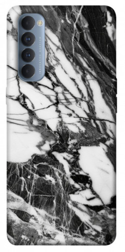 Чохол itsPrint Calacatta black marble для Oppo Reno 4 Pro