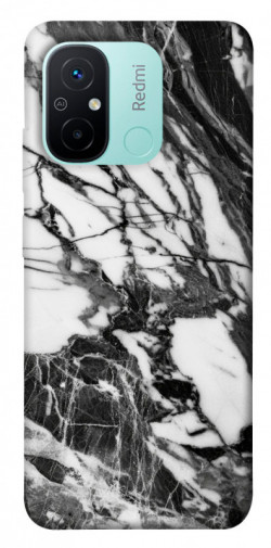 Чохол itsPrint Calacatta black marble для Xiaomi Redmi 12C