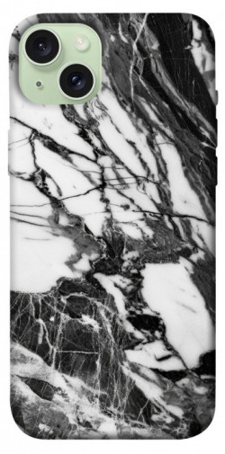Чехол itsPrint Calacatta black marble для Apple iPhone 15 Plus (6.7")