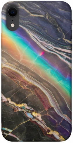 Чехол itsPrint Радужный мрамор для Apple iPhone XR (6.1")