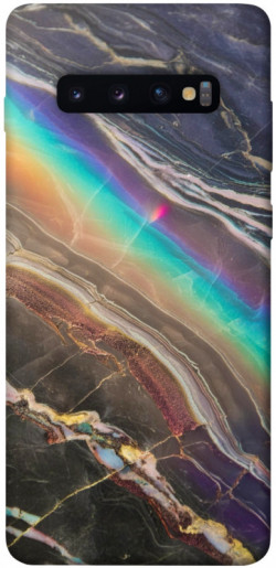 Чехол itsPrint Радужный мрамор для Samsung Galaxy S10+