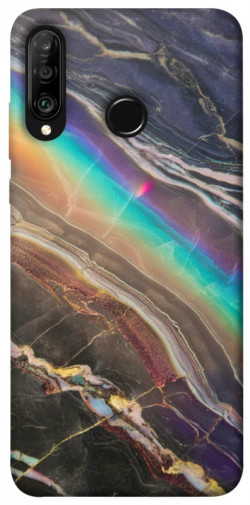 Чехол itsPrint Радужный мрамор для Huawei P30 lite