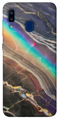Чехол itsPrint Радужный мрамор для Samsung Galaxy A20 / A30