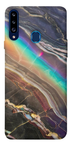 Чохол itsPrint Райдужний мармур для Samsung Galaxy A20s