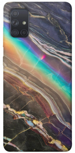 Чехол itsPrint Радужный мрамор для Samsung Galaxy A71