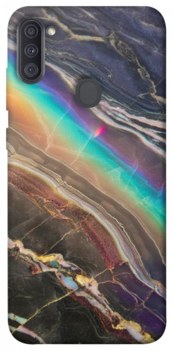 Чехол itsPrint Радужный мрамор для Samsung Galaxy A11