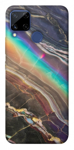 Чехол itsPrint Радужный мрамор для Realme C15