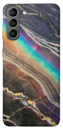 Чохол itsPrint Райдужний мармур для Samsung Galaxy S21