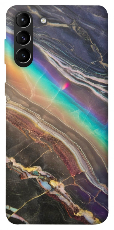 Чехол itsPrint Радужный мрамор для Samsung Galaxy S21+, мрамор, купить оптом с доставкой