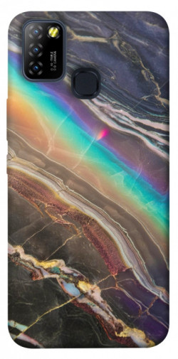 Чехол itsPrint Радужный мрамор для Infinix Hot 10 Lite