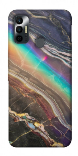 Чехол itsPrint Радужный мрамор для TECNO Spark 7