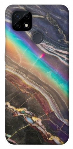 Чехол itsPrint Радужный мрамор для Realme C21