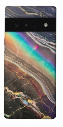 Чехол itsPrint Радужный мрамор для Google Pixel 6 Pro