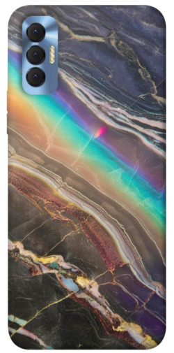 Чохол itsPrint Райдужний мармур для TECNO Spark 8P