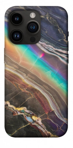 Чохол itsPrint Райдужний мармур для Apple iPhone 14 Pro (6.1")