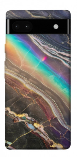 Чехол itsPrint Радужный мрамор для Google Pixel 6a