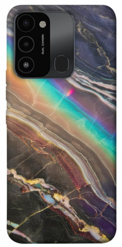 Чехол itsPrint Радужный мрамор для TECNO Spark 8C