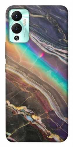 Чехол itsPrint Радужный мрамор для Infinix Hot 12 Play