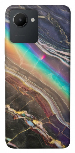 Чехол itsPrint Радужный мрамор для Realme C30