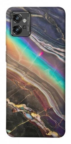 Чехол itsPrint Радужный мрамор для Motorola Moto G32