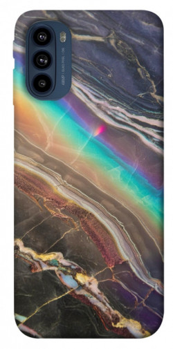 Чехол itsPrint Радужный мрамор для Motorola Moto G41