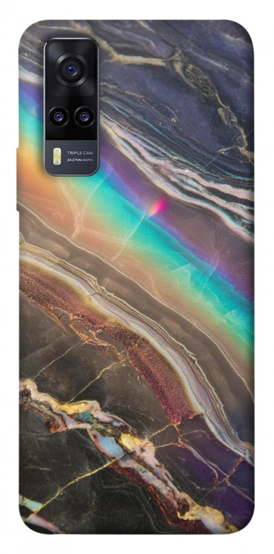 Чехол itsPrint Радужный мрамор для Vivo Y31, мрамор, купить оптом с доставкой