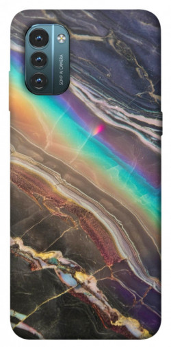 Чехол itsPrint Радужный мрамор для Nokia G21