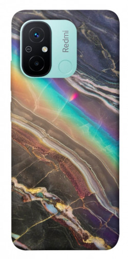 Чехол itsPrint Радужный мрамор для Xiaomi Redmi 12C