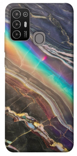 Чехол itsPrint Радужный мрамор для ZTE Blade A52