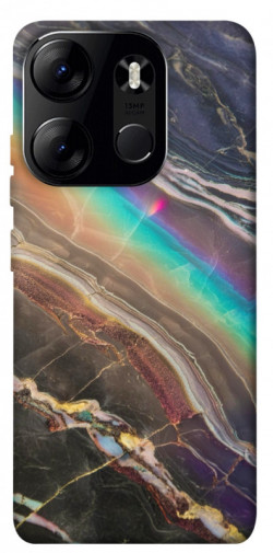 Чехол itsPrint Радужный мрамор для Tecno Spark Go 2023