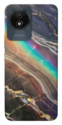Чехол itsPrint Радужный мрамор для Vivo Y02