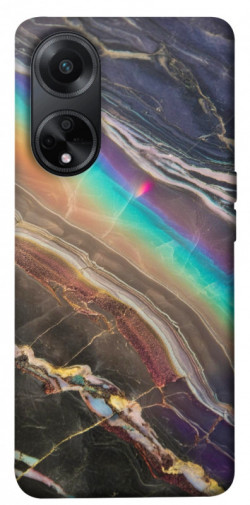Чехол itsPrint Радужный мрамор для Oppo A58 4G