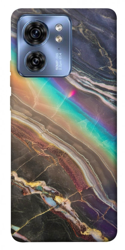 Чехол itsPrint Радужный мрамор для Motorola Edge 40, мрамор, купить оптом с доставкой