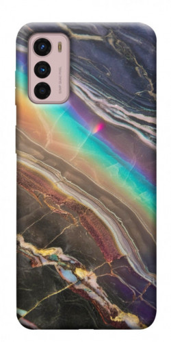 Чехол itsPrint Радужный мрамор для Motorola Moto G42