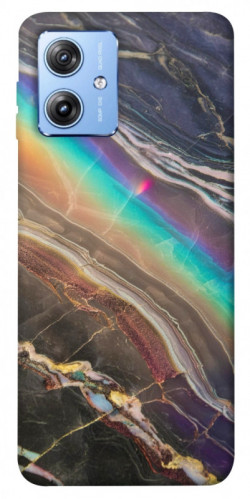 Чехол itsPrint Радужный мрамор для Motorola Moto G84