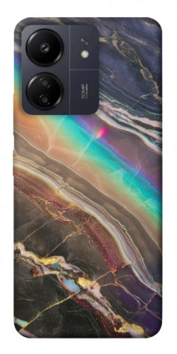 Чехол itsPrint Радужный мрамор для Xiaomi Redmi 13C