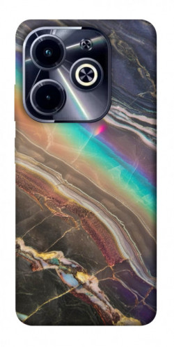 Чехол itsPrint Радужный мрамор для Infinix Hot 40i