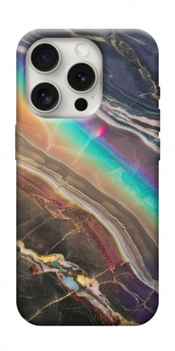 Чехол itsPrint Радужный мрамор для Apple iPhone 16 Pro (6.3")